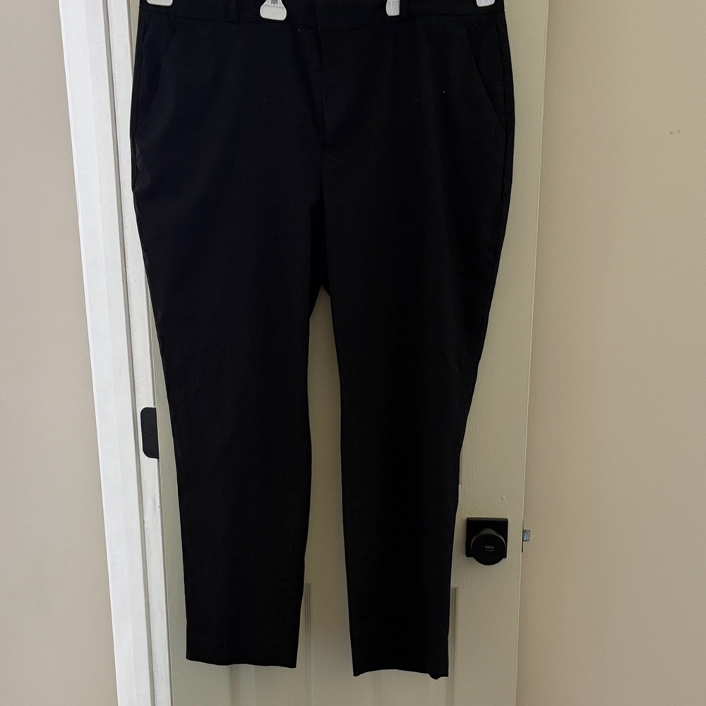 Banana Republic women's Black Chinos